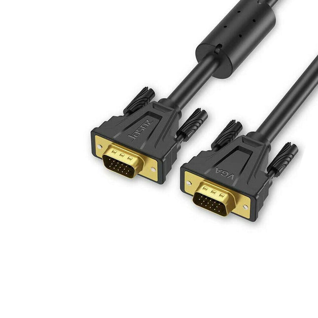 1M VGA 15pin Monitor Projector Cable VGA 3+6 HD Video Cable for LCD Laptop - Aimall