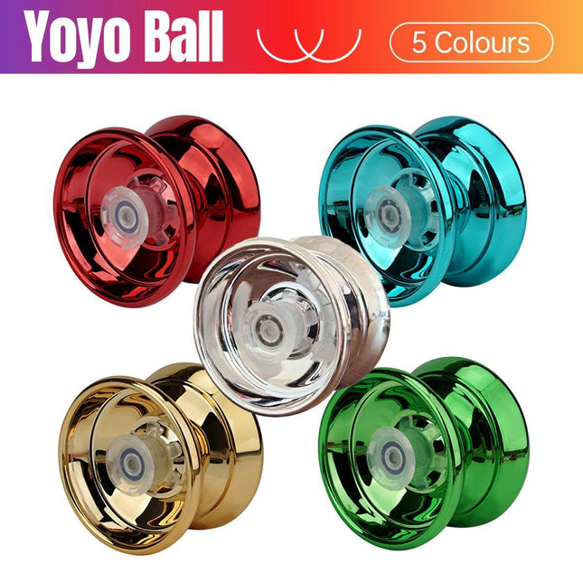 Alloy Metal Professional YoYo Bundle Bearing Ball Kids Toy Boys Magic Gift