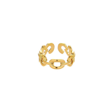 Elegant Light Luxury Line Ring for Women Fashionable All Match Personality Style