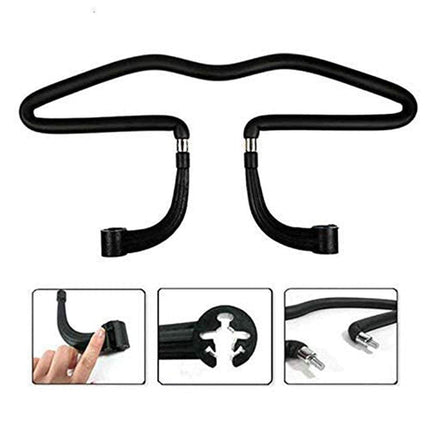 Car Seat Back Hanger Multifunctional Clothes Storage Rack PU Leather Suit Holder