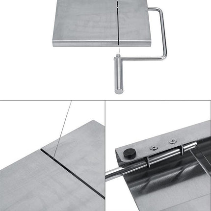Cheese Slicer Blade Wire Cutter Cake Board Butter Slicer Tool Stainless Steel - Aimall