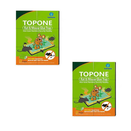 Up To 100X Mouse Trap Rat Mice Mouse Trap Board Snare Catcher Board Pad - Aimall