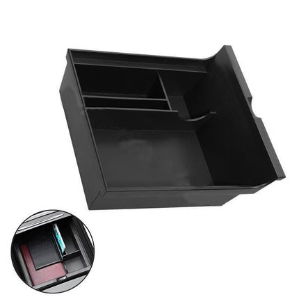 Centre Console Organizer Tray Armrest Storage Box Drawer for Tesla Model 3 - Aimall