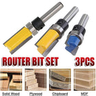 3PCS 1/4