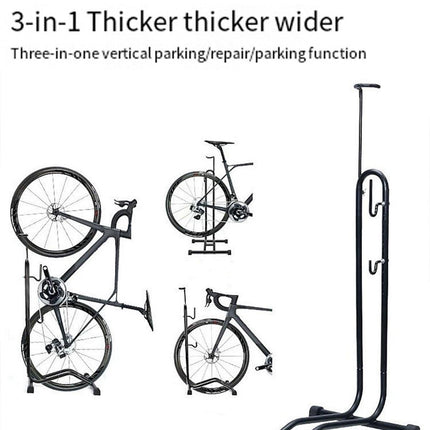 Mountain Bicycle Stand Parking Rack L Shaped Frame Bike Display Maintenance Tool
