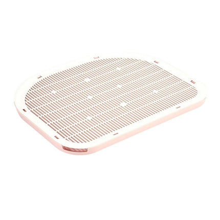 Anti Spill Cat Litter Mat Double Layer Pet Toilet Mat for Litter Box