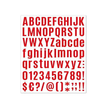 10pcs Letter Stickers Colorful DIY Scrapbooking Water Bottle Greeting Cards