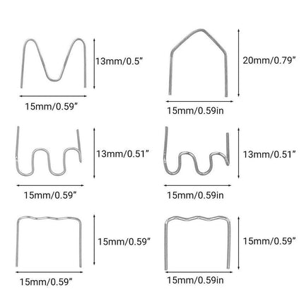 Auto Bumper Repair Welding Kit Plastic Welder Machine Car Repair Tool Set