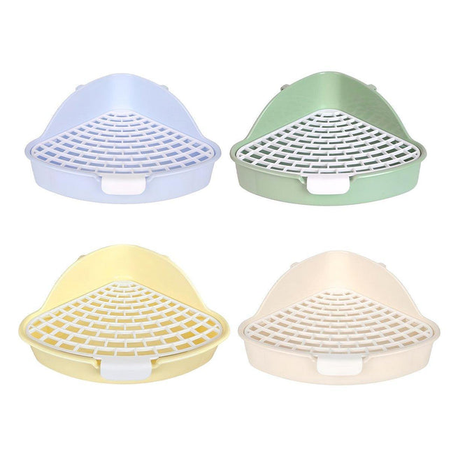 Rabbit Litter Box And Small Animals Pet Toilet Pee Pad Supplies Potty Rabbit - Aimall