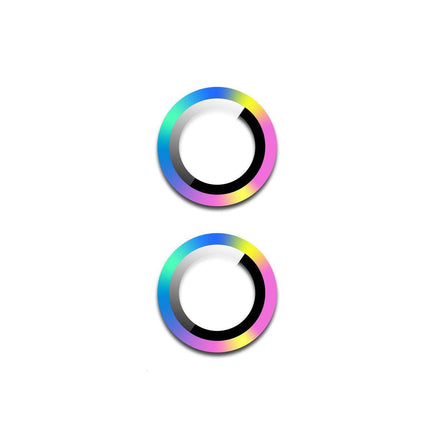 For Apple iPhone 15/15 Plus Camera Lens Protector Glass Screen Metal Ring