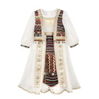Summer Hanfu Girls Princess Dress Ethnic Style Colourful Dancewear Costume