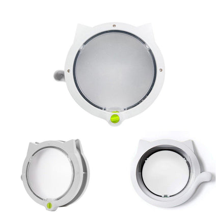 Cat Ear Pet Door for Cats and Dogs Easy In and Out Access Durable Pet Supplies
