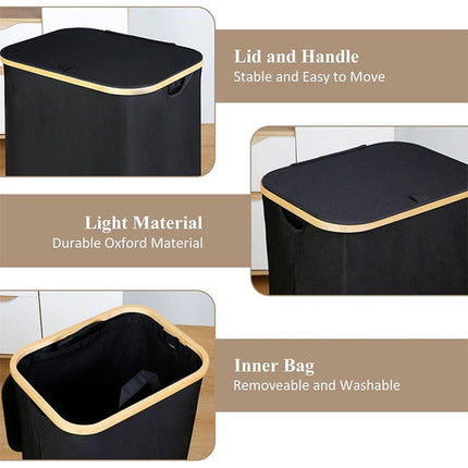 Bathroom Laundry Basket Large Clothes Hamper Dirty Laundry Storage Organizer