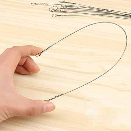 50x Meike Wire Cutting Blade Multifunctional Woodworking Stretch Steel Fine Tooth