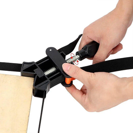 2x Corner Clamp Strap Band Clamps Quick Release Vice Woodworking Picture Frame