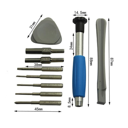 Screwdriver Set Repair Tool Kit For Nintendo Switch NES N64 Joy-con Wii Triwing - Aimall