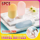 6PCS Travel Bottles Tube Squeeze Shampoo Shower Empty Lotion Sub-bottling - Aimall