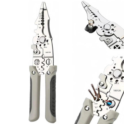 Multifunctional Wire Stripper Electrical Hardware Tool for Professional Use