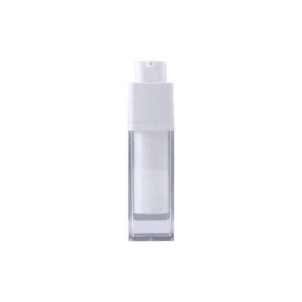 5Pcs Leak-Proof Travel Bottles Transparent Rotary Vacuum Press Lotion Container