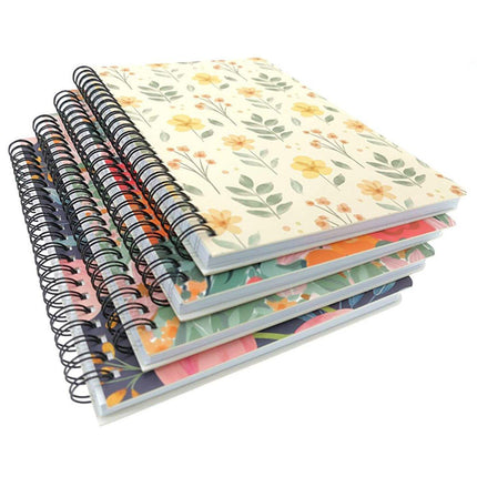 4PCS A5 Spiral Business Office Notebook Student Stationery Loose-Leaf Notepad