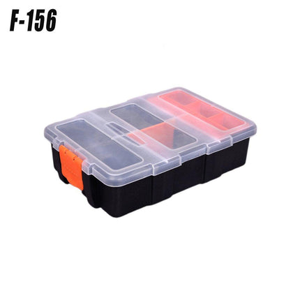 Clear Plastic Storage Box Multi Compartment Organizer for Small Parts Beads