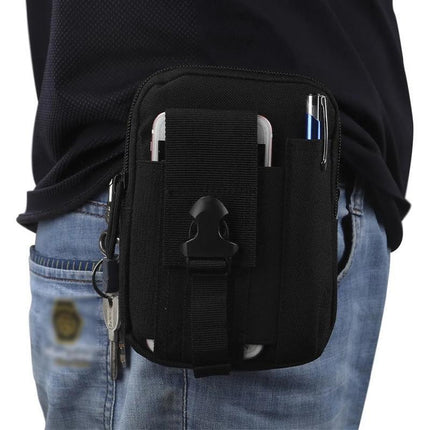 Tactical Waist Bag Utility Military Wallet Pack Belt Molle Multi Purpose Pouch - Aimall