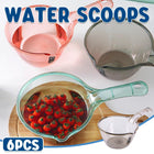 6pcs Household Kitchen Plastic Ladles Durable Cooking Utensils for Soup Serving
