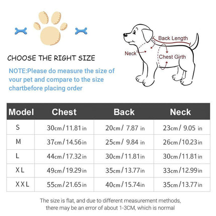 Outdoor Reflective Waterproof Dog Raincoat Breathable Four Legged Pet Jacket