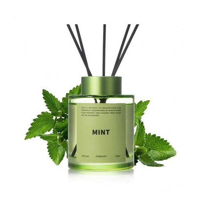 5X 120ml Fireless Rattan Aromatherapy Essential Oil Reed Diffuser Set