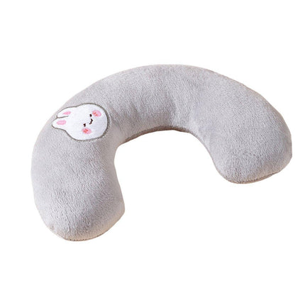 Dog Pet U Shaped Pillow Cartoon Breathable Cat Sleeping Cushion for All Seasons
