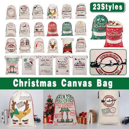 Large Christmas Sacks Jumbo Large Santa Gift Sack Bag Gifts Stocking Present Bag
