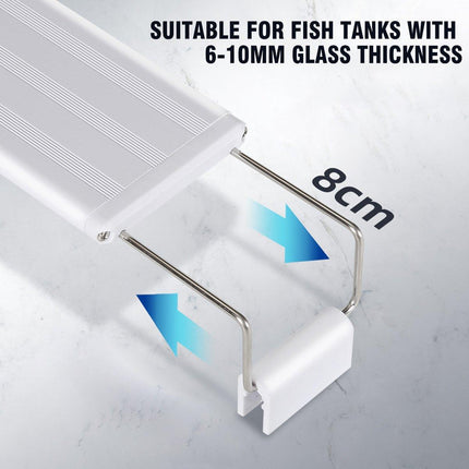 LED Colour Changing Aquarium Light Fish Tank Water Bracket Lamp Clip