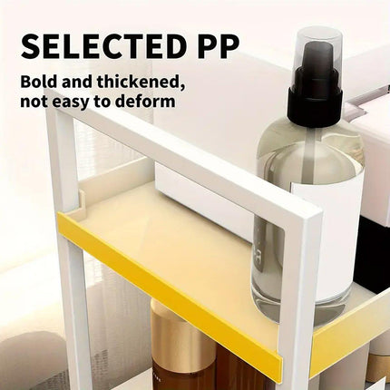 Multi-layer Cosmetic Storage Rack Desktop Organizer for Bathroom Dormitory Use