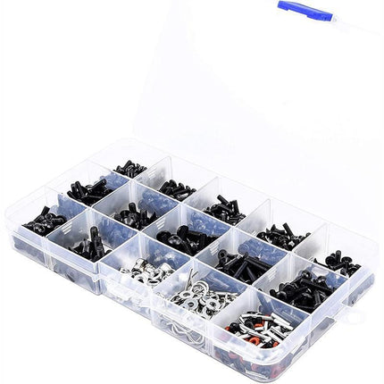 500PCS/Set RC Screws Box Repair Tool Kit for 1/10 HSP RC Car DIY Accessories - Aimall