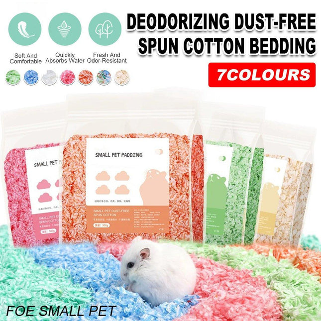 Hamster Bedding Dust-free Deodorant Shavings Golden Bear Totoro Winter Supplies