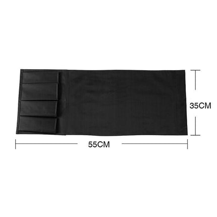 6 Pocket Couch Organizer Remote Storage Holder Sofa Chair Arm Control Rest bag - Aimall