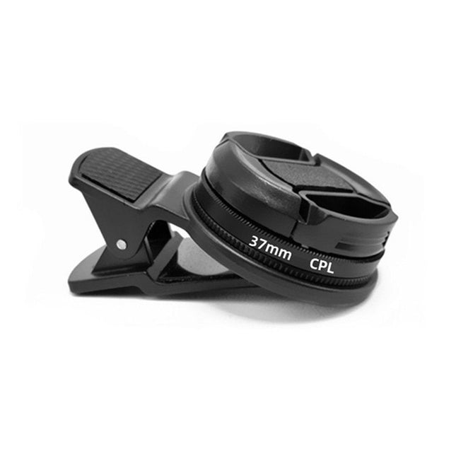 37mm HD Clip On Protective Cover Professional CPL Filter Phone Camera Lens
