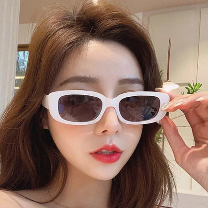 4pcs Retro Small Square Sunglasses Unisex Shades for Men Women UV Protection