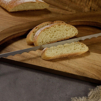 Wooden Bread Cutter Saw for Perfect Slice Cutting Tool Bread Slicer Kitchen
