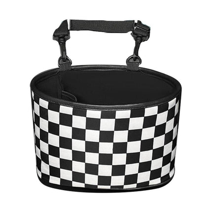 Car Seatback Trash Can Multifunctional Hanging Storage Box Clutter Organisation