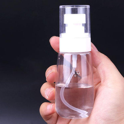 10pcs Portable Travel Emulsion Dispenser Bottle Press Pump Refillable Containers