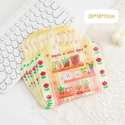 25pcs Cute Candy Ziplock Bags Snacks Biscuits Food Storage Cartoon Gift Bags