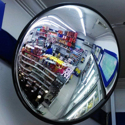 30cm Round Convex Mirror Blind Spot Safety Mirror Traffic Driveway Shop Junction - Aimall