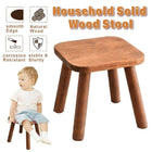 Wooden Short Stool Living Room Shoe Changing Stool Home Furniture Seat