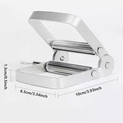 3PCS Manual Metal Toothpaste Squeezer Tool Easy Squeeze Tube Roller for Bathroom
