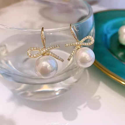 Elegant Simple Pearl Earrings Various Styles For Women Ladies Jewelry Gift - Aimall