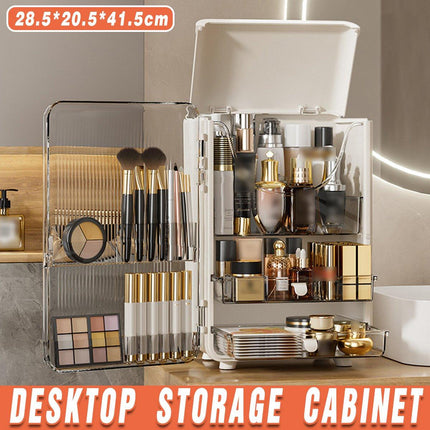 Large Capacity Desktop Organizer Makeup Organizer Storage for Home Office