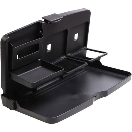 Foldable Back Seat Tray Table Multifunctional Car Organizer with Drink and Laptop Holder
