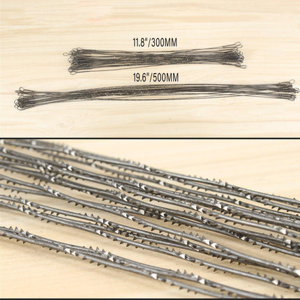 50x Meike Wire Cutting Blade Multifunctional Woodworking Stretch Steel Fine Tooth