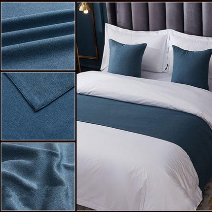 Luxury Hotel Bedding Set Bed End Towel Pillow Cover for Bedroom and Hotels